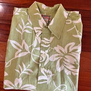 SALE🥳 Men’s Hawaiian Aloha Print Reyn Spooner button down, Size Large